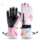 Gh03 Winter Ski Gloves Windproof Waterproof Cycling Gloves Outdoor Sport Safety Gloves