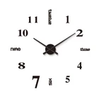 Modern Wall Clock Fashion Large Size Modern Home Decorative DIY 3D Wall Clock