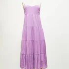 2021 Trendy Spaghetti Strap Backless Sexy Long Solid Floor Length Vestidos Women Summer Sundresses