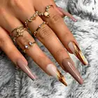 Nail Nails Nail On Nail 2020 New Style Extra Long Coffin Nail Tips Private Label Press On Nails