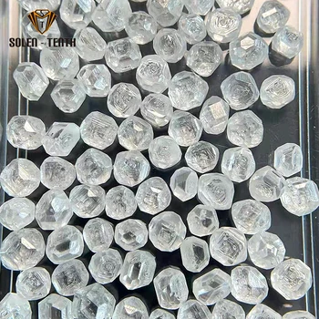 Industrial HPHT 2 carat lab grown uncut synthetic rough diamond