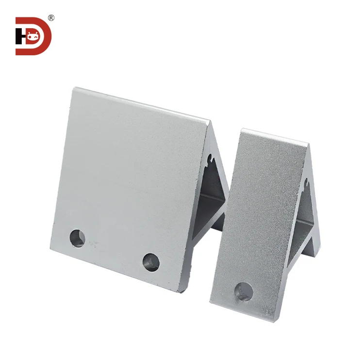Aluminum Profile 45 Degree 80 Corner Fixing Accessories, Connecting Bracket Profile Corner 4040 Extrusion Corner Code supplier