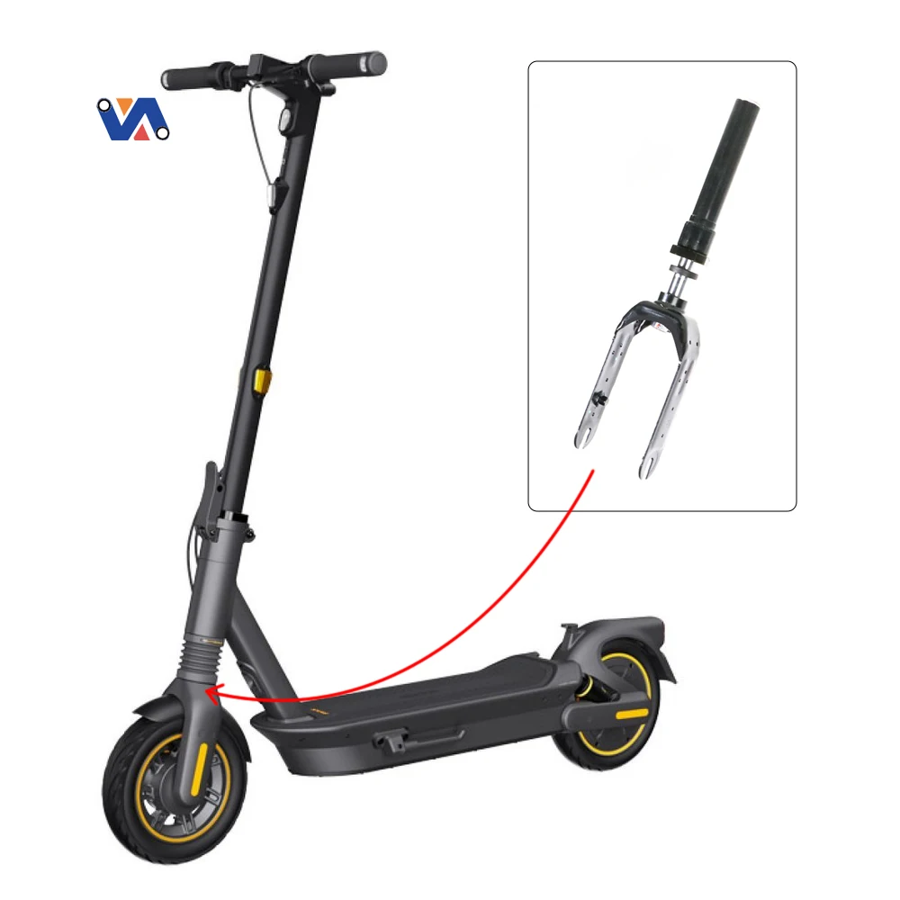 product original front fork shock absorber for ninebot max g2 g2e g65 electric scooter kickscooter air suspension absorption accessory-7