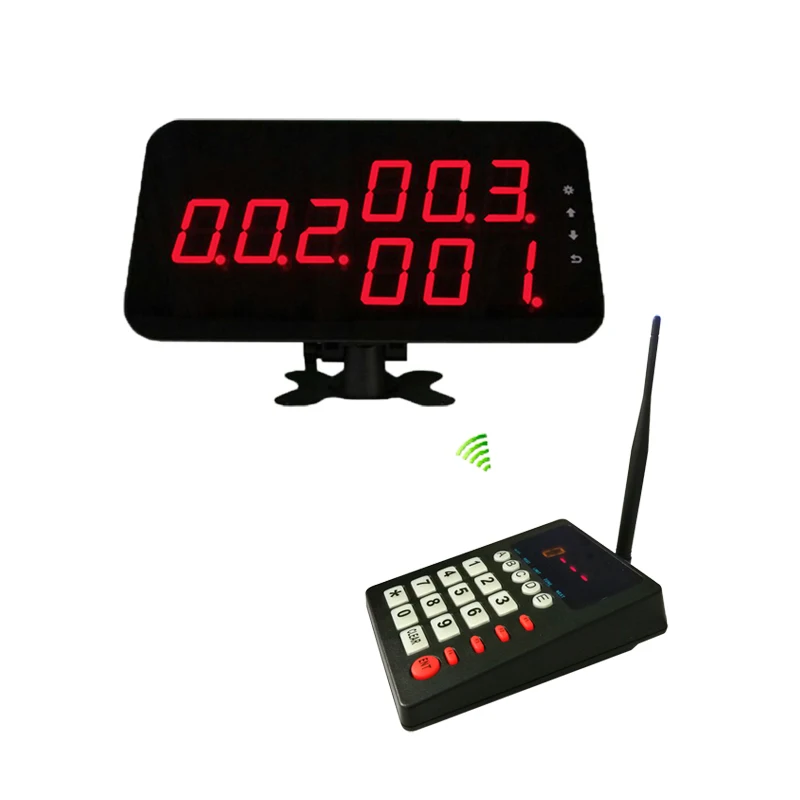 Ycall Wireless queue management system display number counter system