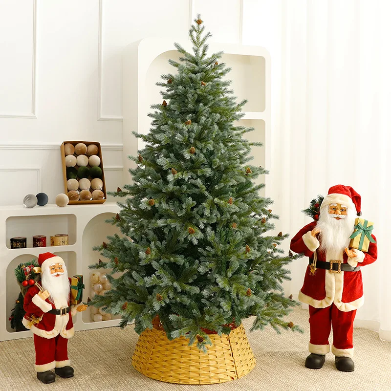 150cm Hinged Three-Dimensional PE Christmas Tree Decorations factory