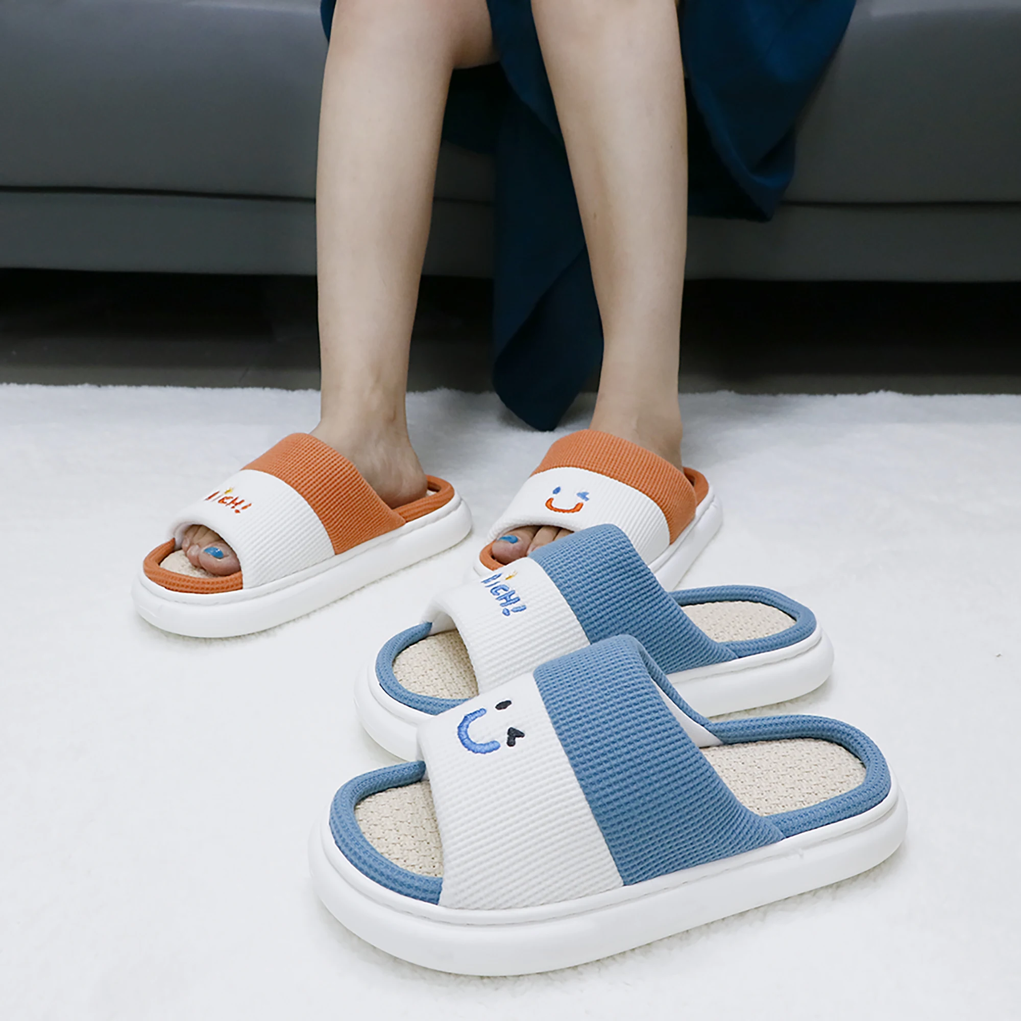 t strap slippers