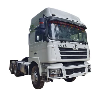 Used Shacman 6x4 Tractor Truck Manual Transmission Diesel Fuel Left Steering Weichai Engine Brand Fast Gear Box Euro 2 Euro 3