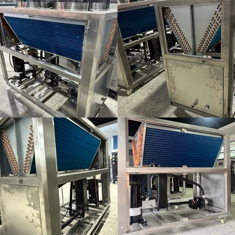 Glycol Air-cooled Water Chiller, R22, R134a, R407c, R410a - detail 2