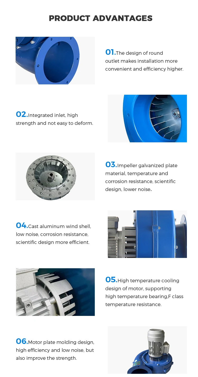 Centrifugal Fan, Explosion-proof, 220V, Aluminium - detail 12