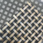 Decorative Bronze Metal Mesh For Furniture Cabinet Door