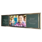 Writing Manufacturers To Provide Electronic Interactive Whiteboard Push-pull Writing Chalk Board Teaching Blackboard
