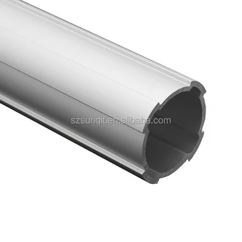 Factory manufacturer Heavy duty 1.7 MM Aluminum lean tube for aluminum pipe and joint lean racking system