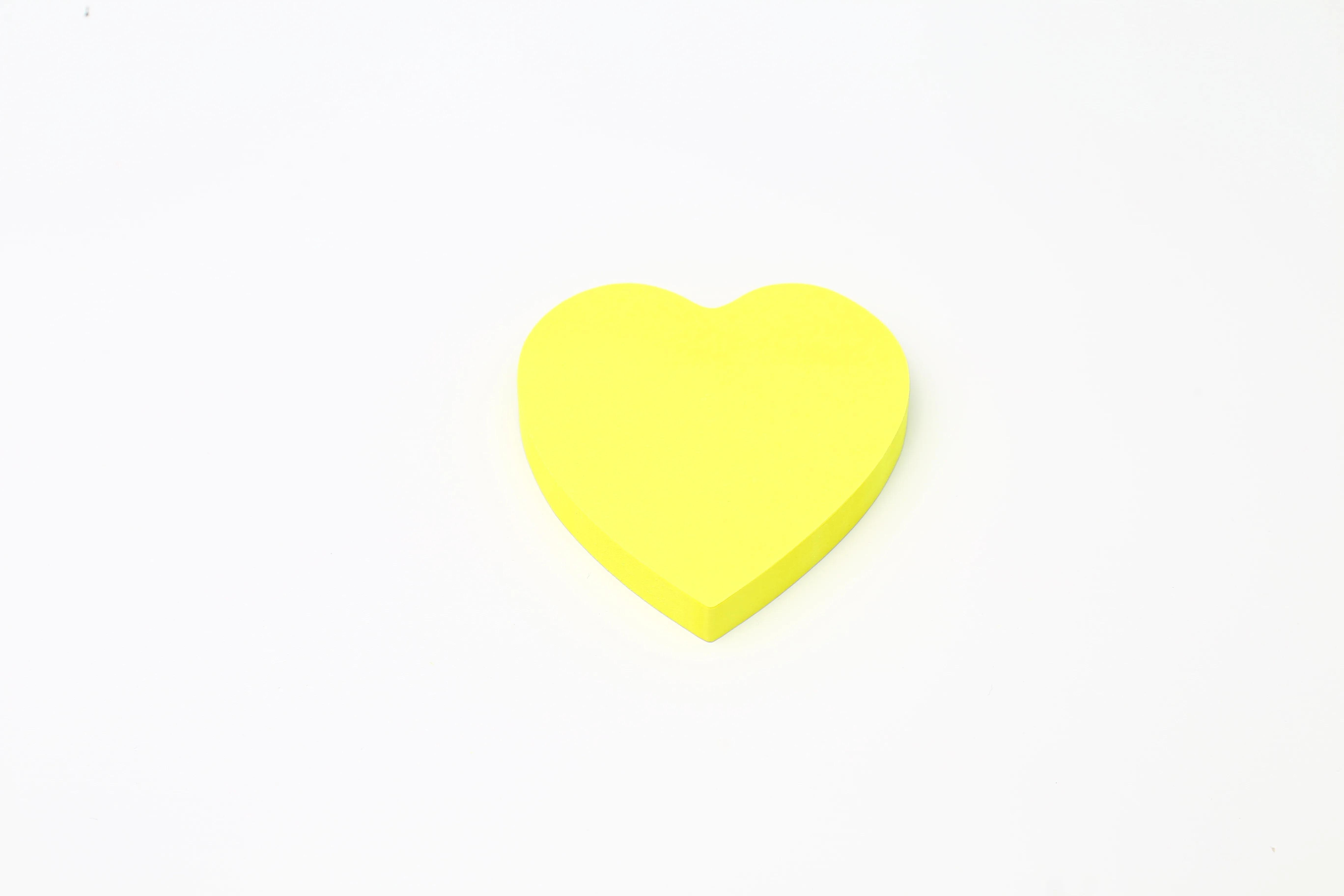 wholesale china supplier pink heart shaped custom sticky notes