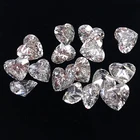 Si Diamonds Diamond 1heart VS SI Heart Cut Loose HPHT Diamonds Lab Grown Synthetic Diamond Large Size 1.0 Carat