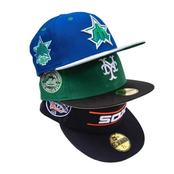 new fashion baseball team era 3D embroidery custom fitted hat