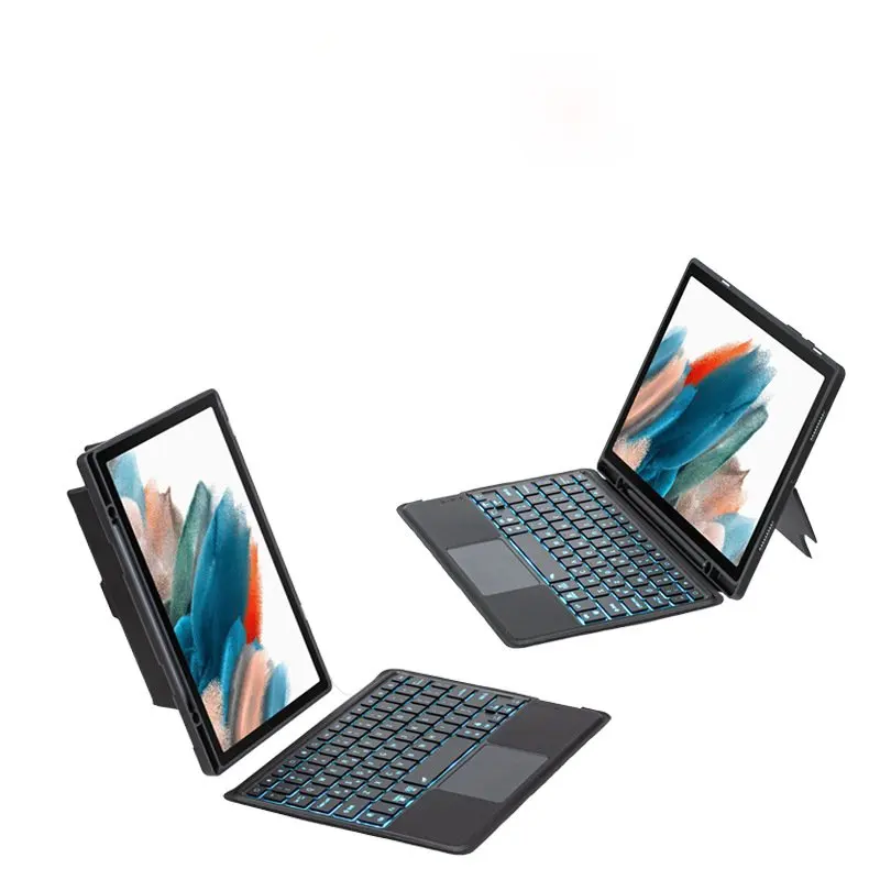 product magic keyboard case for samsung a9 plus x210 detachable keyboard cover magnetic for bluetooth laudtec-2