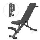 Strength Weight Bench Home Gym Use Adjustable Folding Fitness Equipment Press For Body Strength Training