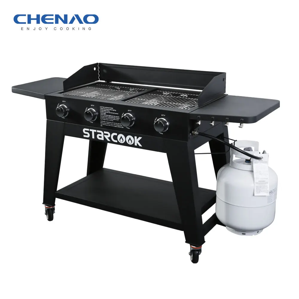 Verschillende goederen Typisch Immigratie Gas Stove 4 Burner Table Gas Stove Gas Tank Support Bbq Grill For Outdoor  Flat Top Griddle - Buy Gas Stove 2 Burner Table Gas Stove,Cooktops Gas  Cooker,Bbq Grill Product on Alibaba.com