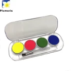 Halloween Neon Water Activated Eyeliners Washable Face Painting Uv Body Face Paint Kit