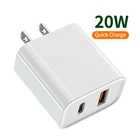 Mobile Iphone New GOOD-SHE 20W PD Fast Adapter USB-C Wall Mobile IPhone Charger For New IPhone 12