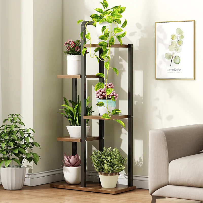 Nordic Tall living room wedding balcony garden floor plant flower stand