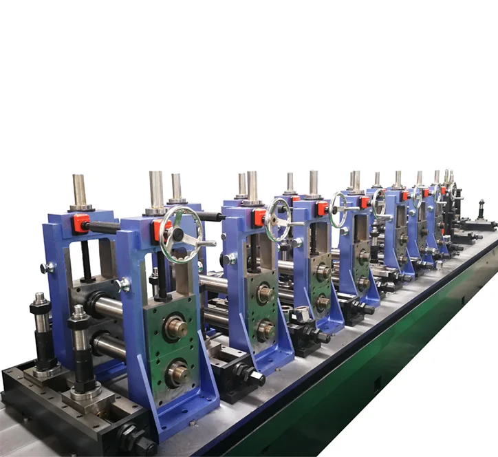Black steel square tube roll forming machine carbon steel tube mill