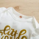 Clothes Girl Wholesale Newborn 3pcs Baby Clothes Sets Girl Kids Baby Romper And Headband With Pants Manufacturer