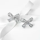 Earrings Gem Personalized Fashion Earrings 925 Diamond Gem Wedding Engagement Earrings
