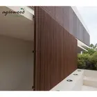 Panel Wood Wall Panel Modern Style Wooden Surface Outdoor Wall Panel With Weather Resistant