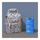 Diaper Bag Wholesale Keep Fresh 12 Hours Nappy Multifunction Polyester Mummy Diaper Bag