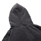 Washed Hoodie Vintage Style Dropped Shoulder Pullover Stone Washed Oversized Hoodie