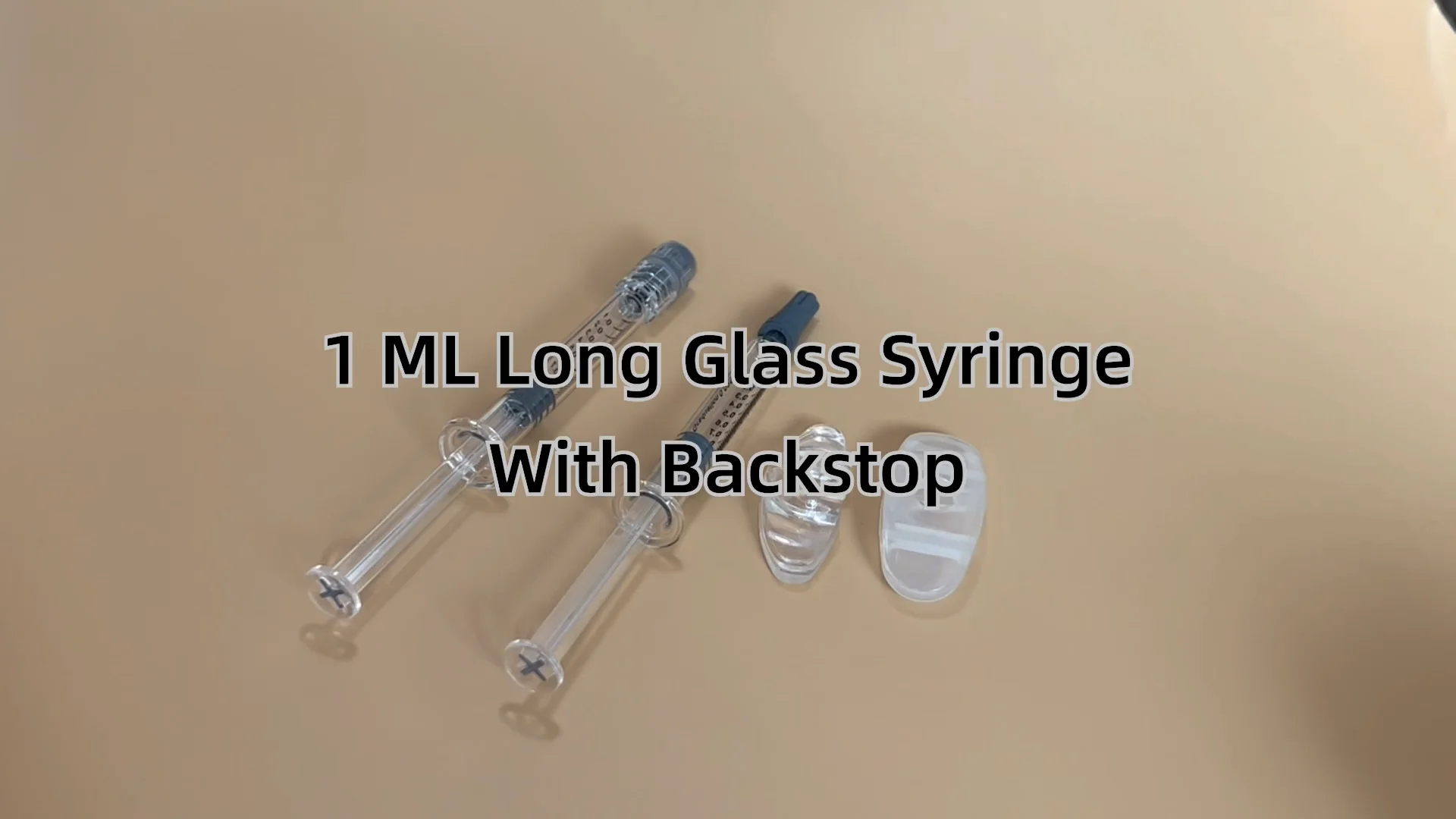 Cosmetic Prefilled Borosilicate Glass Syringes Ml Long Custom