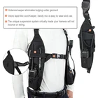 Rig Tactical Tactical Vest Free FBA Service Adjustable Outdoor Security Chest Rig Tactical Vest With Pockets