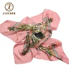 New Arrival High Quality Cheap Custom Square Scarf Polyester