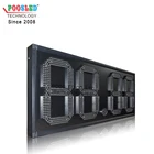 Led Mexico White Digits 88.88 Led Signs 7segment Digital LED Gas Price Display For Petrol Station