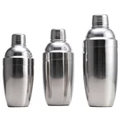 Cocktail Shaker Custom Stainless Steel Cocktail Shaker Drink Mixer Set Kit Bar Tools 350ml Shaker Bottle