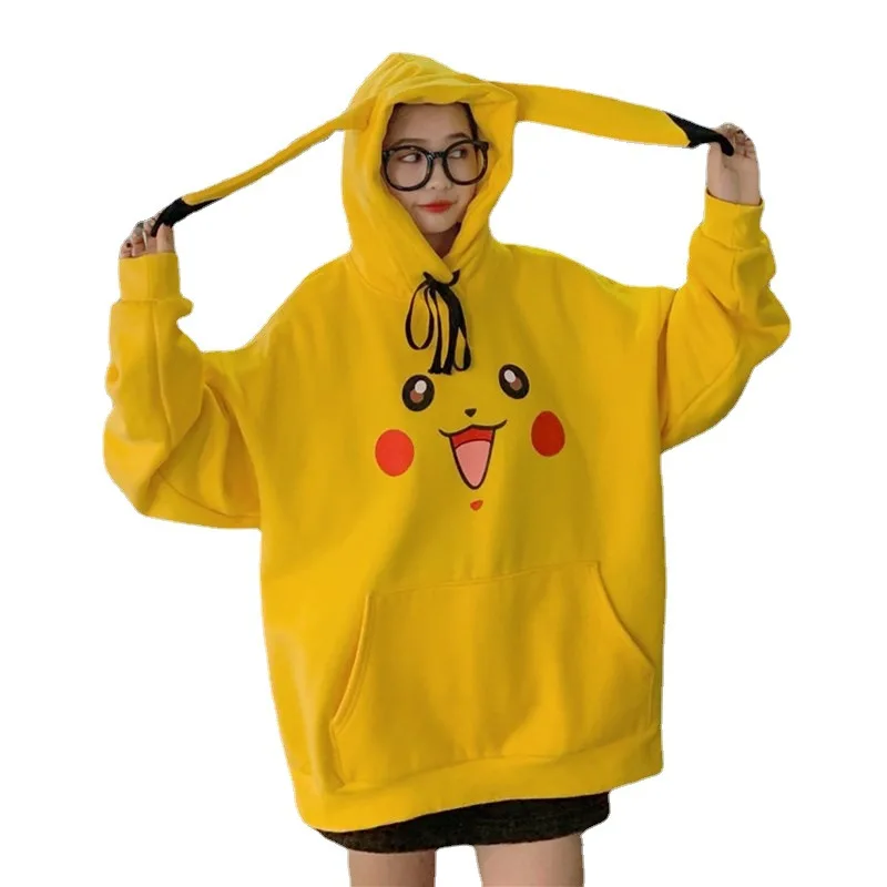 Winter Pikachu Sweater Female Student 