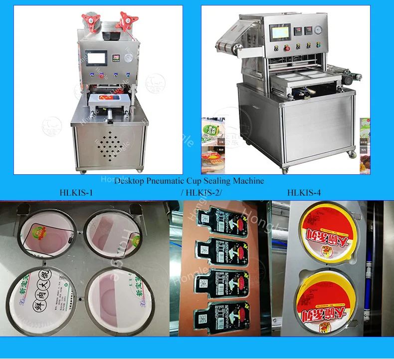 Reliable Automatic Plastic Deli Container Sealing Machine/cup Sealer Machine for Sale manufacture