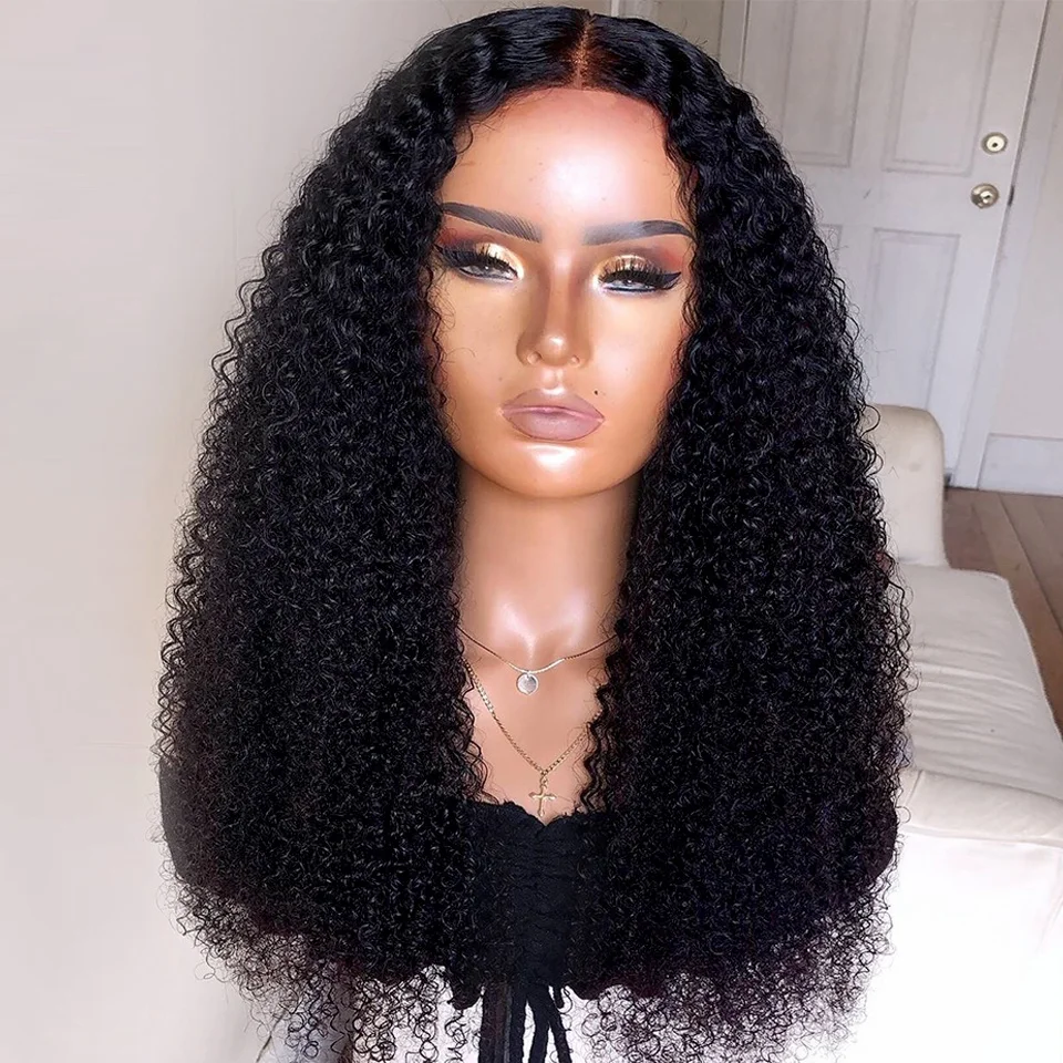 big curly lace front