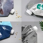 Cat Food Bag Food Custom Aluminum Foil Stand Up Spout Pouch Cat Food Bag Pet Food Packaging Bag With Different Handles