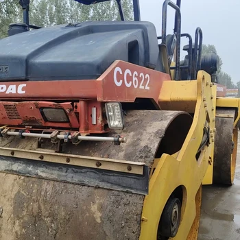 Dynapac used CC622 Roller Cheap Price on sale Used DYNAPAC CC622/ CC222 road roller dynapac