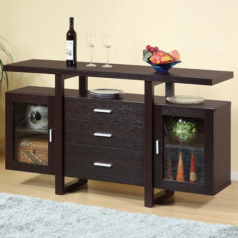 NOVA 3 Drawers Living Room Cabinet Furniture Design Storage Furniture Cabinet Wood Tv Stand
