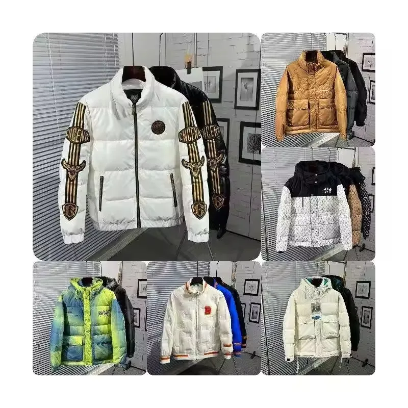 Factory Wholesale Outdoor Men's Down Jacket High Quality Customized Duck Down Jacket For Men Varsity Jackets