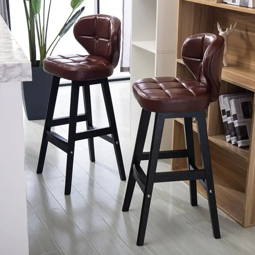 modern wood bar stools with backs