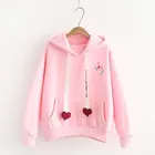 Hoodies New Fashion Design Custom Pullover Printed Fleece Breathable 100% Cotton Anti-Shrink Ladies Hoodies