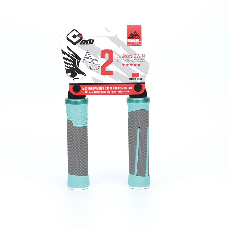 ODI AG2 22.2mm Universal Soft Anti-Skid Bicycle Handlebar Grips MTB and Road Bike Handle Grips for BMX Use