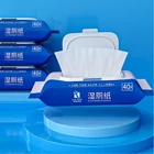 Wipes Toilet Flushable Wipes Flip-Top Packs Wet Toilet Wipes Flushable