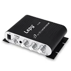 Audio Lepy LP-838 MINI Digital Hi-Fi Car Power Amplifier 2.1CH Digital Subwoofer Stereo BASS Audio Amplifier