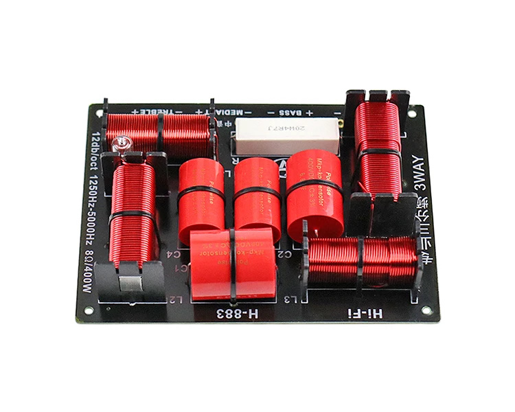 Packboxprice 400w 3 Way Crossover Hifi Tweeter Midange Woofer Speaker