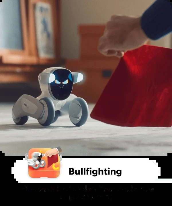 AI Loona Toy Robot a Cute Intelligent Companion of Pet Robot  Smart Robot for Kids   Desktop Toy